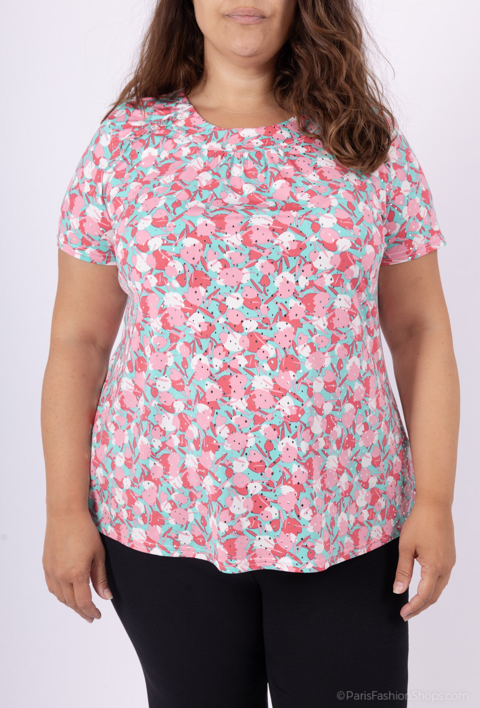 Plus Size Printed blouses