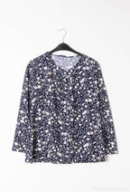 Plus Size Tryckta Blusar