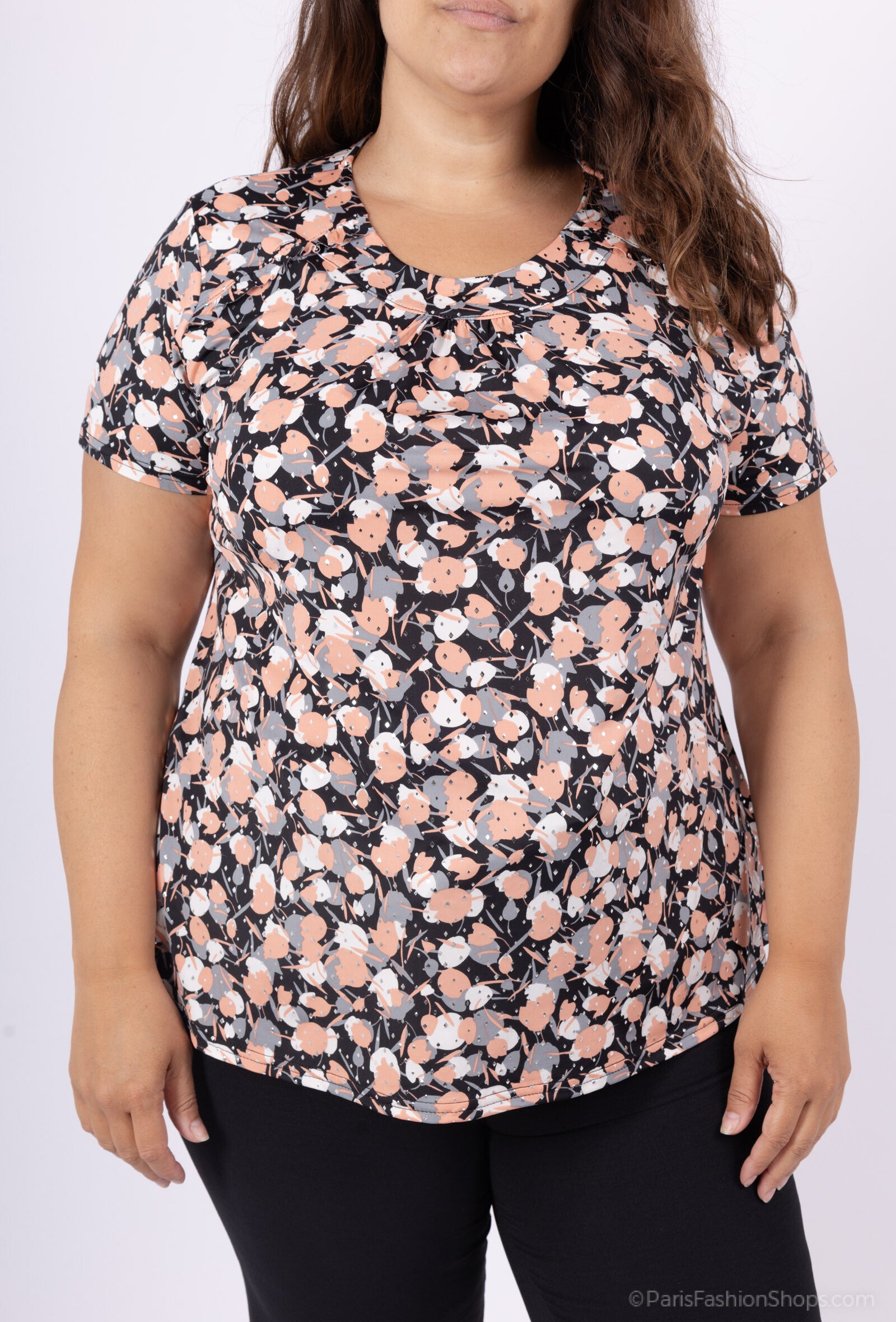 Plus Size Printed blouses