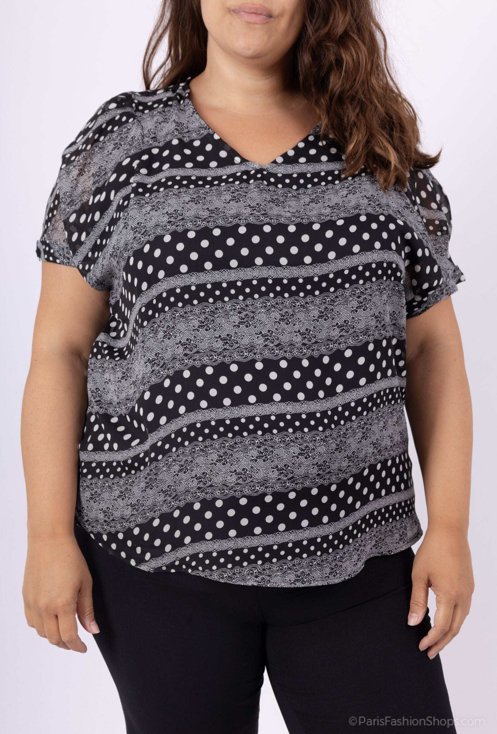 Plus Size Printed blouses