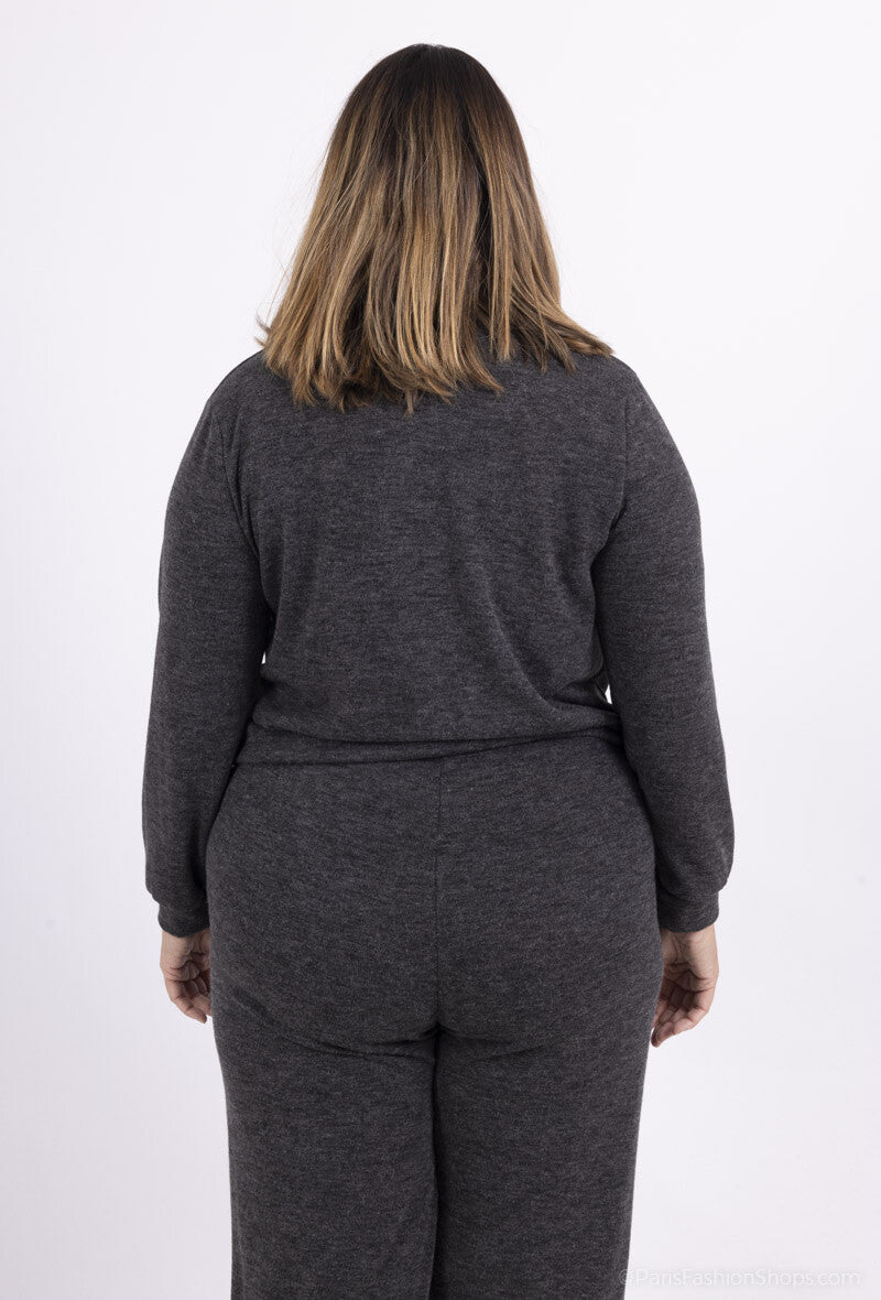 Elegant Plus Size Blouse för Hösten/Vintern