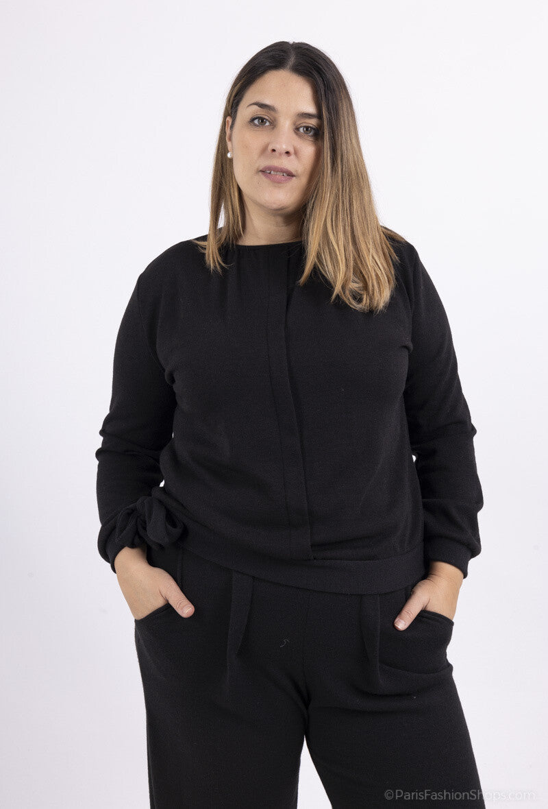 Elegant Plus Size Blouse för Hösten/Vintern