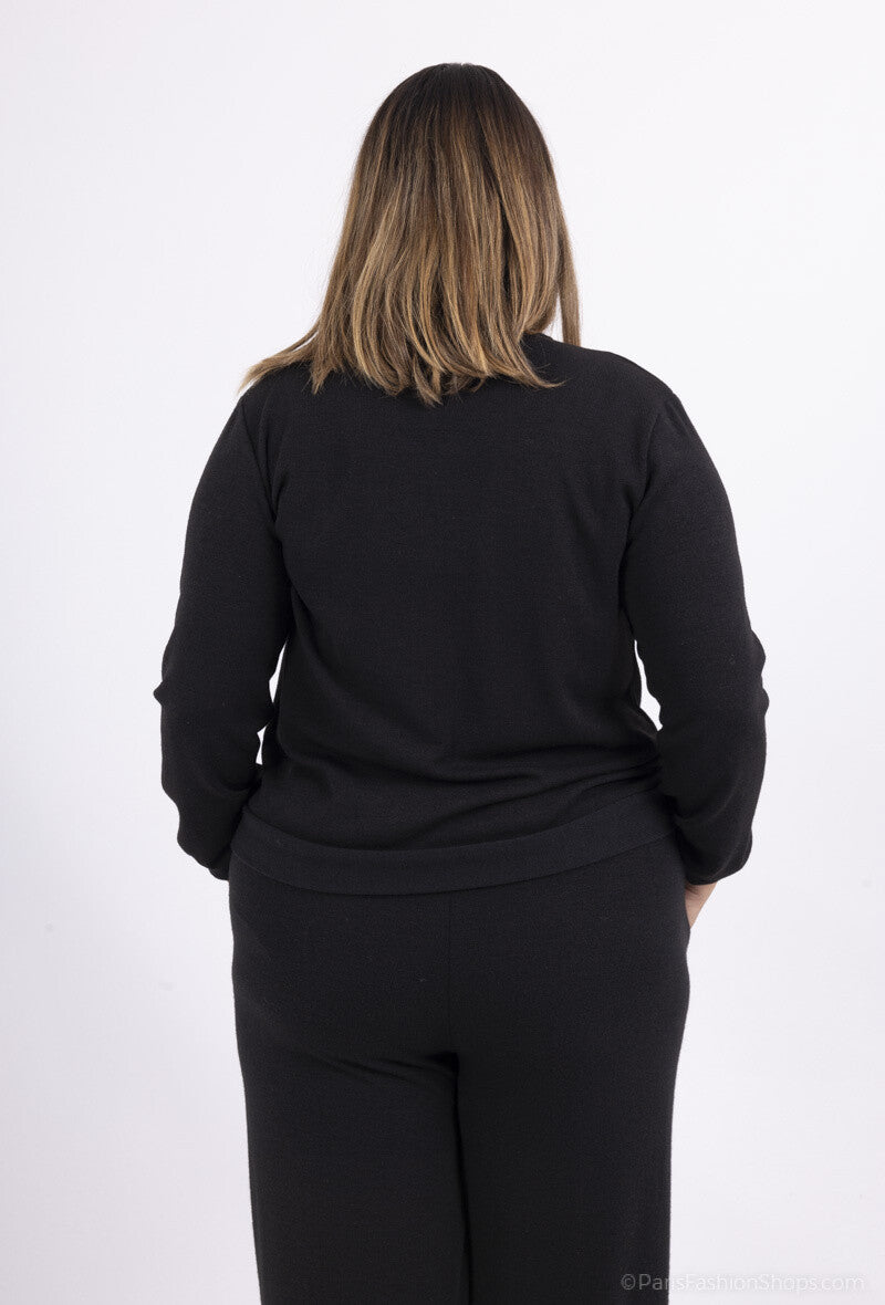 Elegant Plus Size Blouse för Hösten/Vintern
