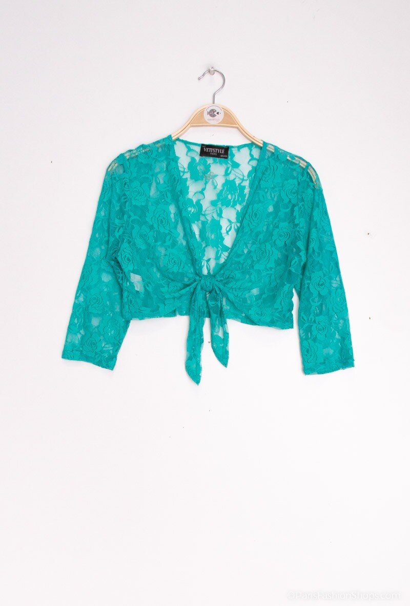 Plus Size Lace boléro