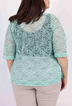 Plus Size Lace Bolero