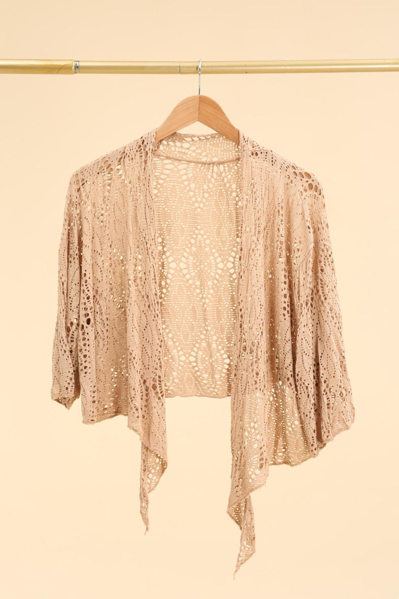 Plus Size Short cardigan