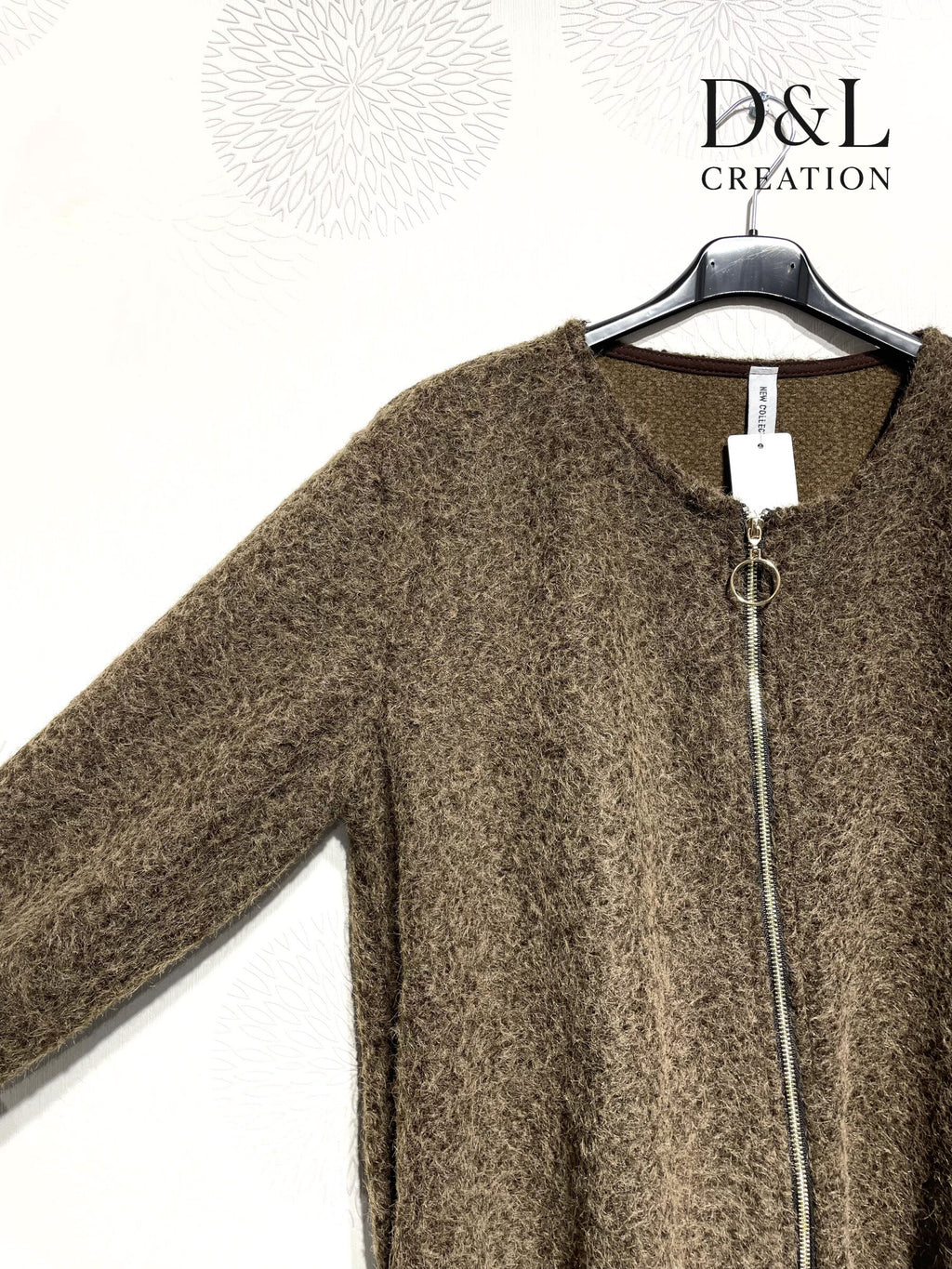 Boiled Wool Bomber Jacket i Storlek T38 till T48