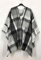 Plus Size Tryckt Cape