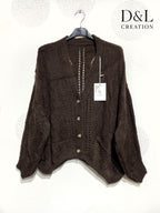 Plus Size Soft buttoned cardigan size 40 to 56