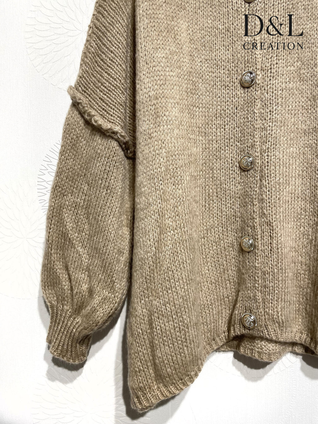 Mjuk och Bekväm Plus Size Cardigan T40 till T58