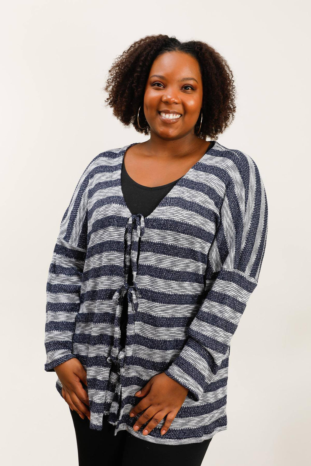 Plus size cardigan i Stor Storlek