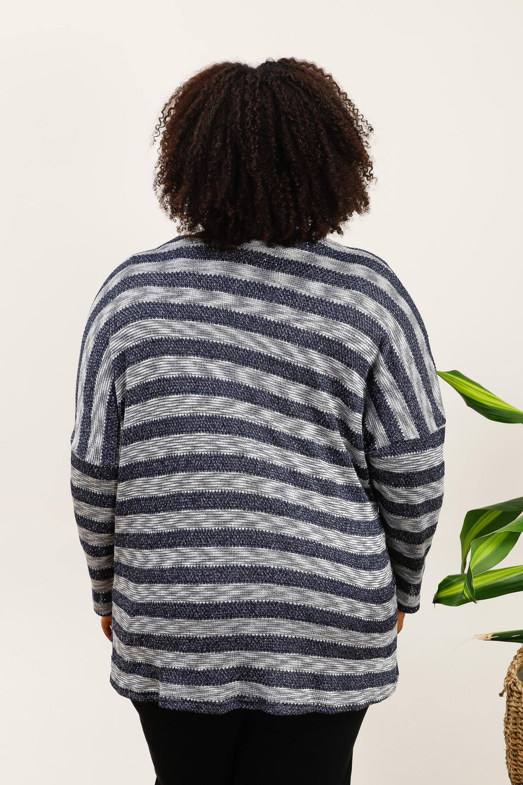 Plus size cardigan i Stor Storlek