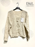 Plus Size Ultra Soft Cardigan med Snören