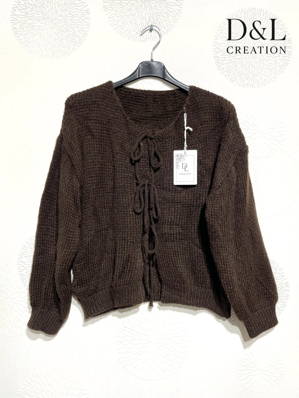 Plus Size Ultra soft cardigan with laces size 38 to 52