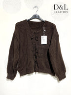 Plus Size Ultra soft cardigan with laces size 38 to 52