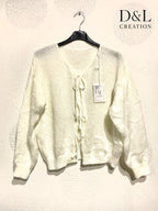 Plus Size Ultra Soft Cardigan med Snören