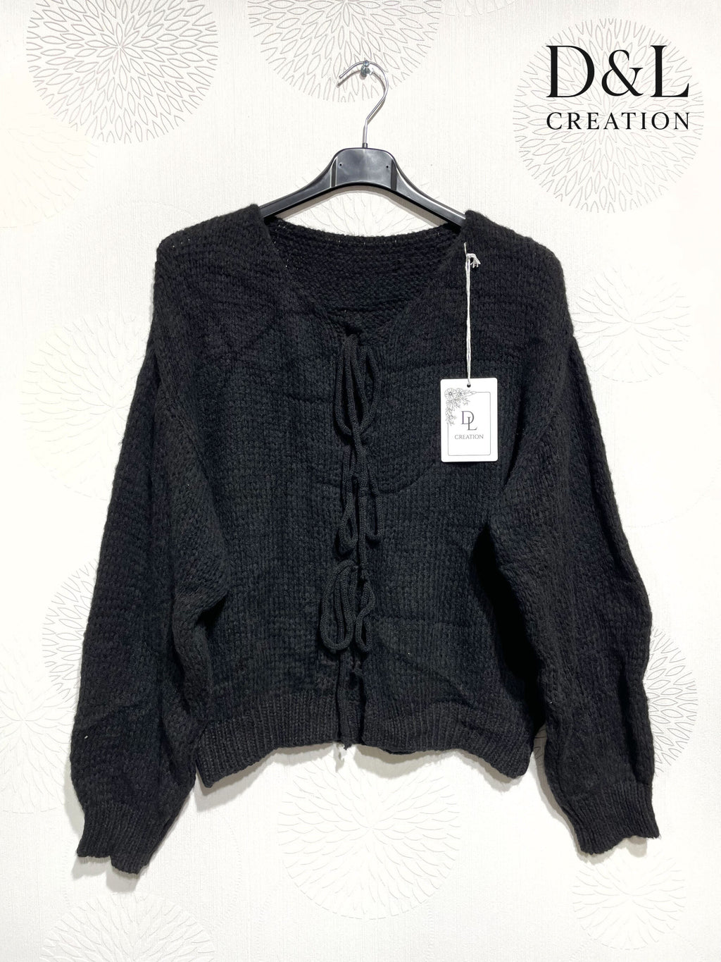 Plus Size Ultra soft cardigan with laces size 38 to 52
