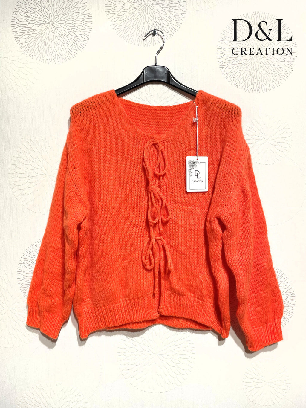 Plus Size Ultra soft cardigan with laces size 38 to 52