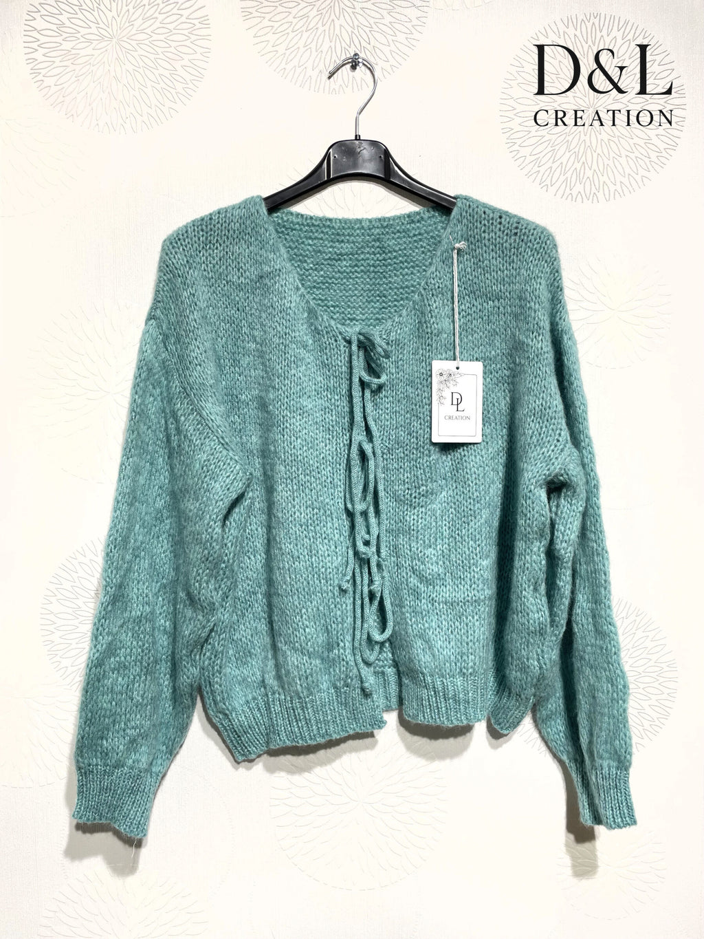 Plus Size Ultra soft cardigan with laces size 38 to 52