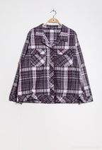 Checkered shirt i Plus Size