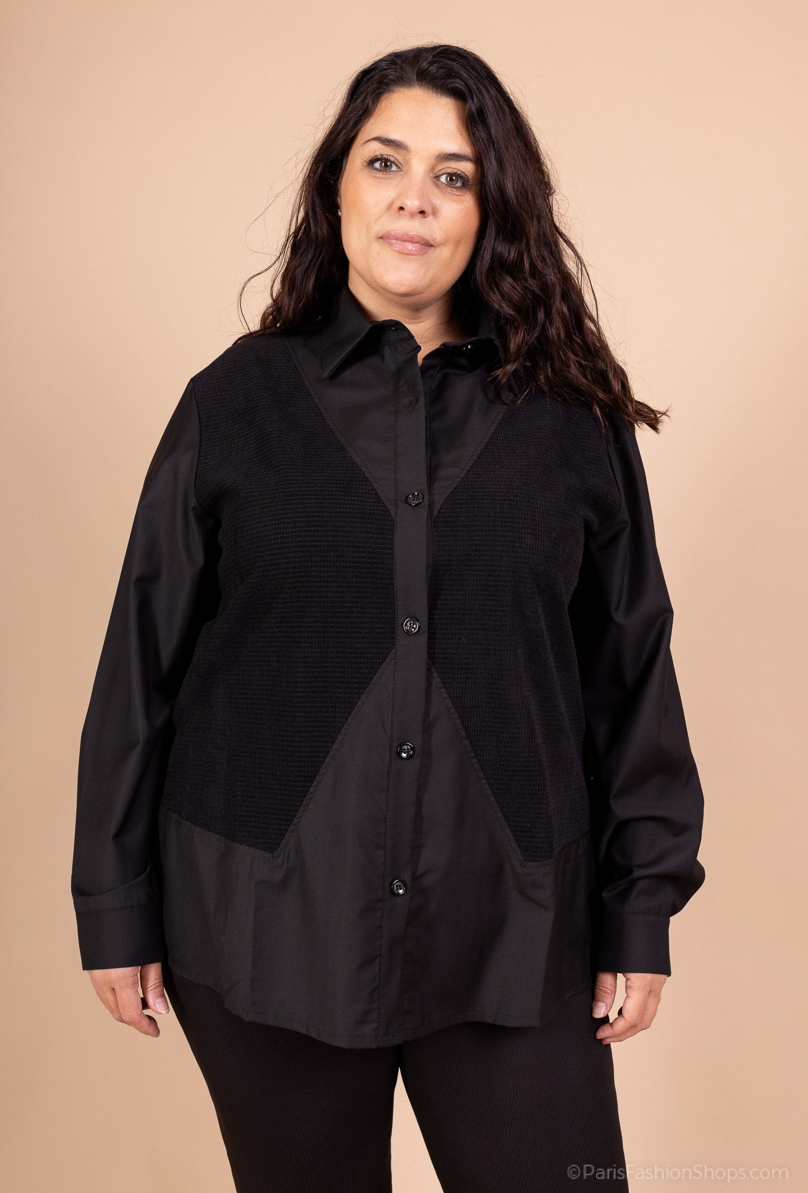 Plus size shirt i Stor Storlek