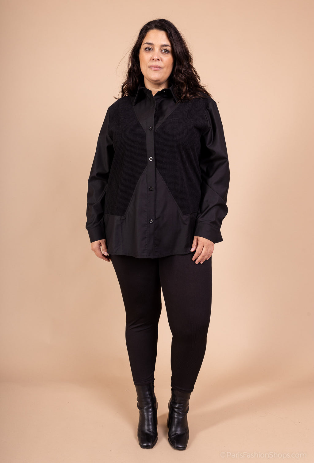 Plus size shirt i Stor Storlek