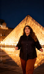 Plus size shirt i Stor Storlek