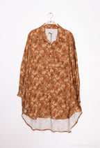 Plus Size Lyocell Skjorta