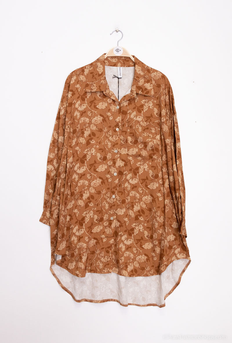 Plus Size Lyocell Skjorta