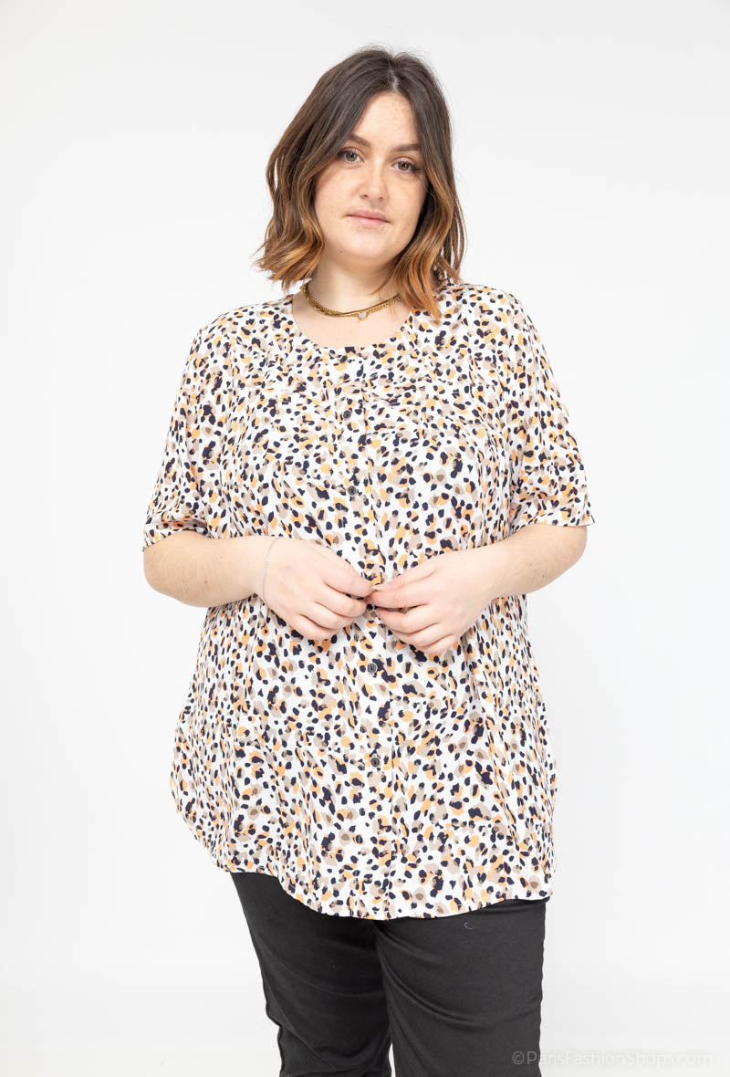 Plus Size T-shirt för Vår/Sommar 2024