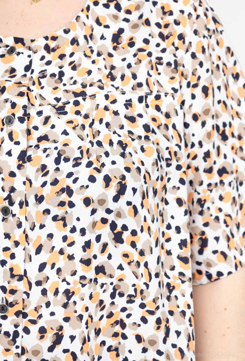 Plus Size T-shirt för Vår/Sommar 2024