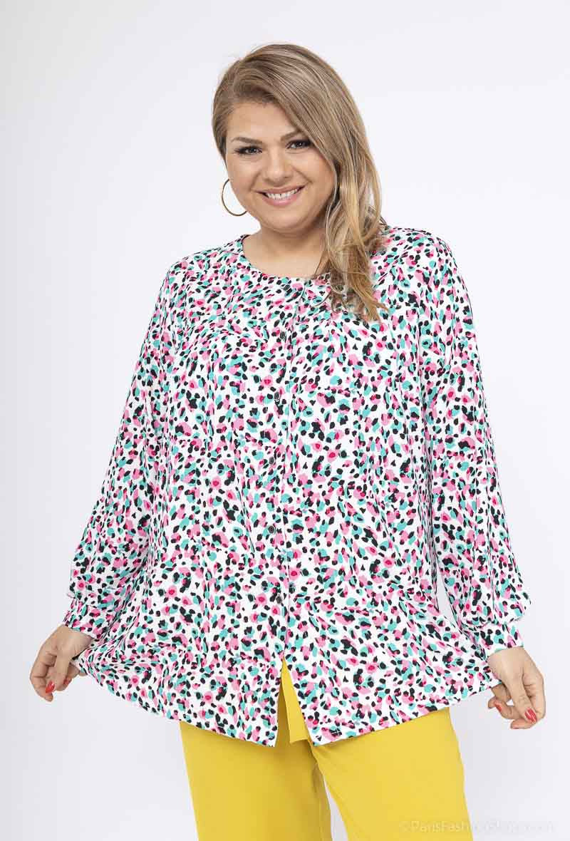 Plus Size Skjorta för Stora Kvinnor