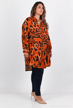 Plus Size Lång Skjorta