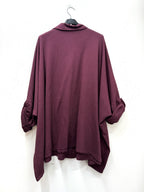 Oversized Skjorta med Tre Pin i Plus Size
