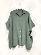 Plus Size Plus size shirt in double cotton gauze T38 in T66