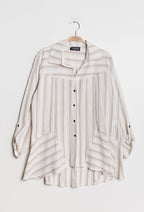 Plus Size Striped shirt