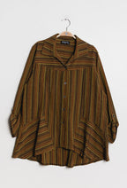 Plus Size Striped shirt