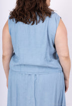 Plus Size Téncel T40 Kortärmad Topp