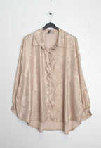 Plus Size T-shirt i Viskos