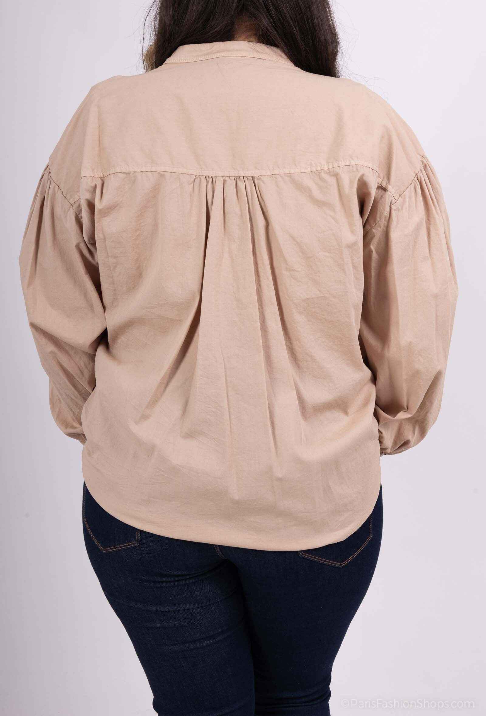 Plus Size Skjorta i 100% Bomull