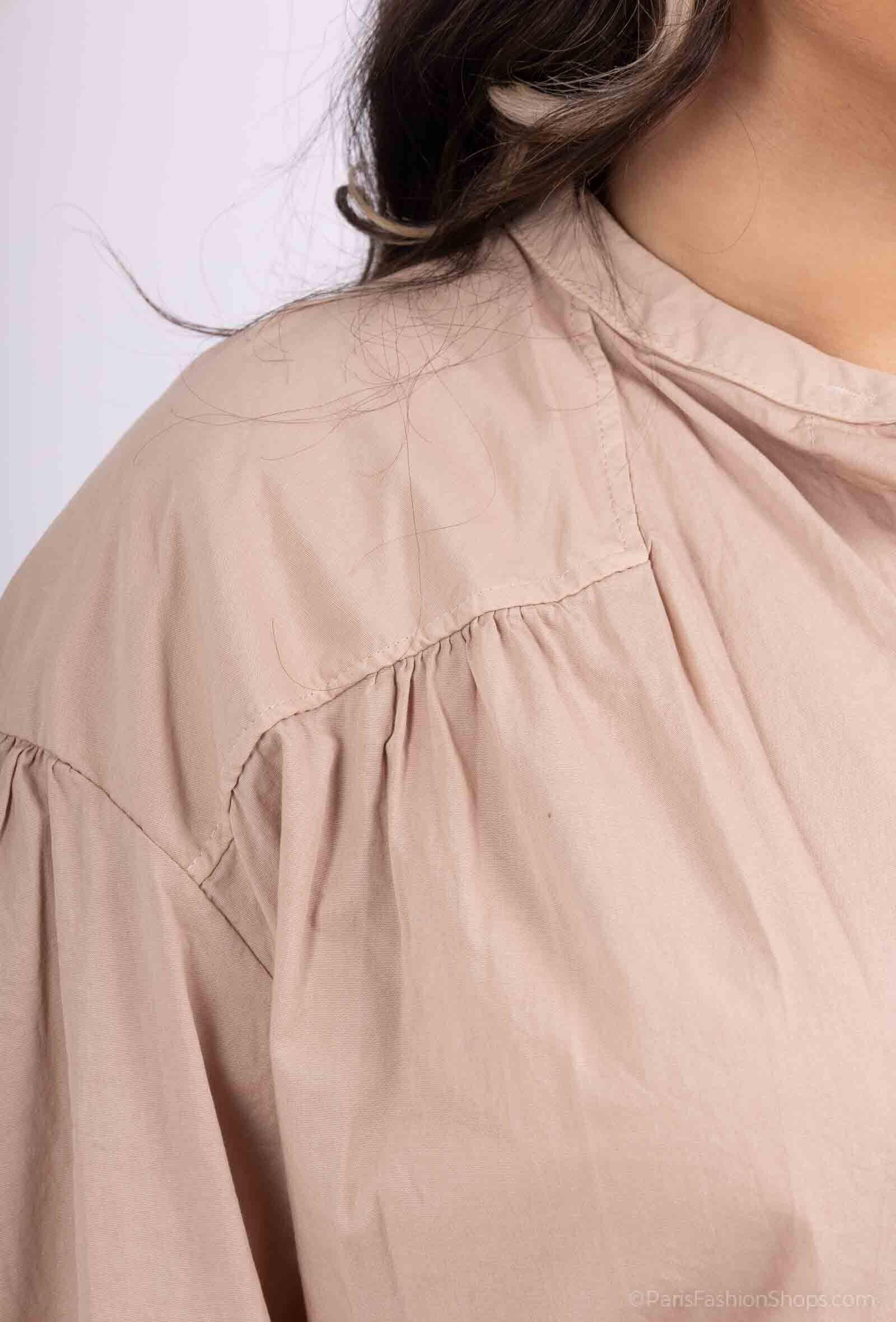 Plus Size Skjorta i 100% Bomull