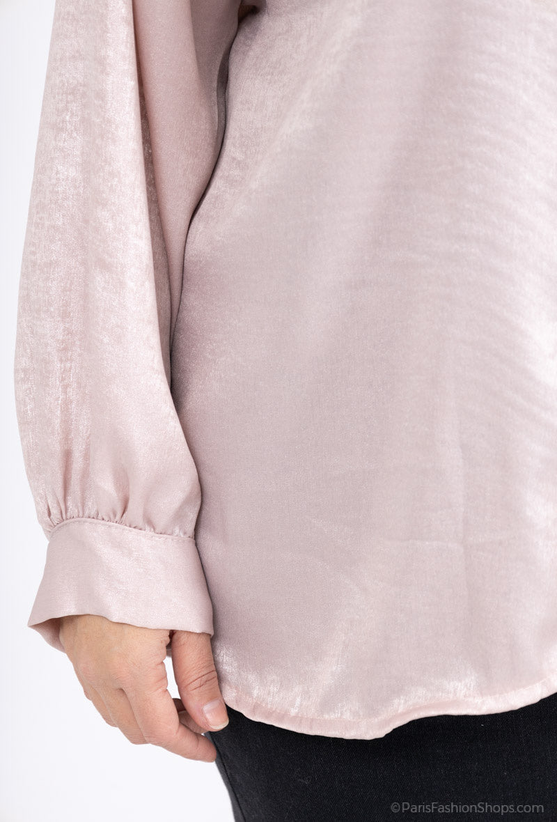 Plus Size T-shirt i Viskos