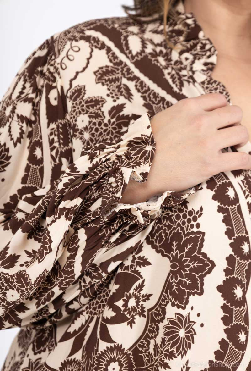 Plus Size Skjorta för Stiliga Kvinnor