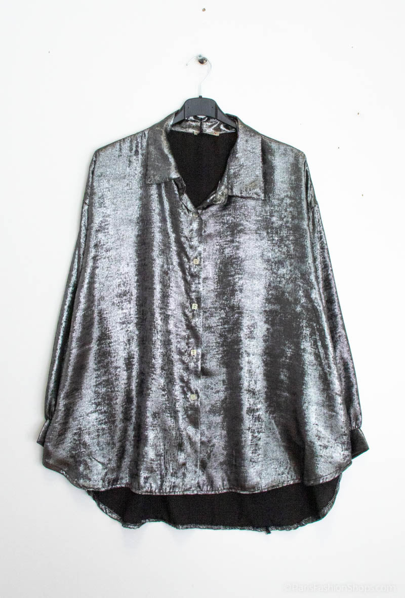 Plus Size T-shirt i Viskos
