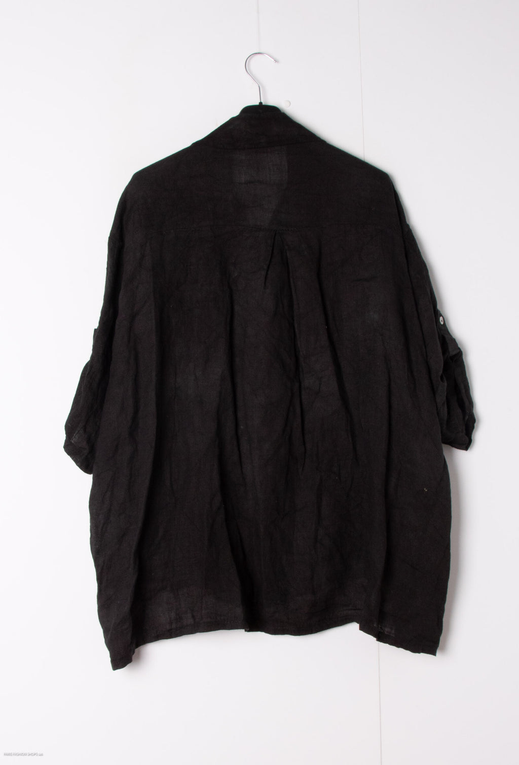 Elegant Plus Size Linne Skjorta