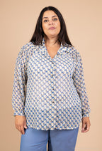 Layered Shirt i Plus Size