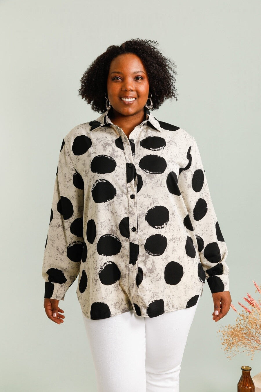 Plus size shirts i Stor Storlek