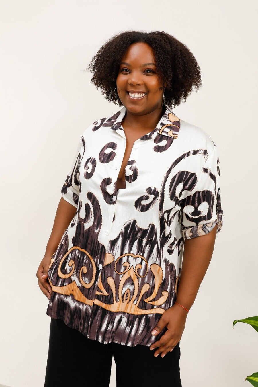 Plus size shirts i Stor Storlek