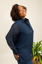 Plus size skjortor i stor storlek