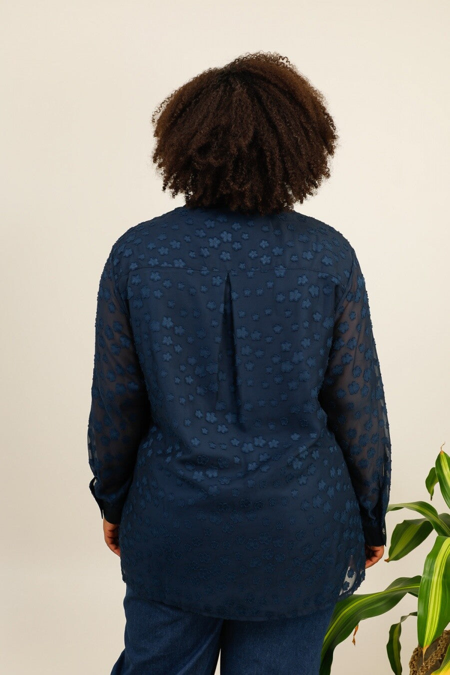 Plus size skjortor i stor storlek